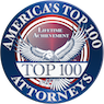 America's Top 100 Attorneys Badge