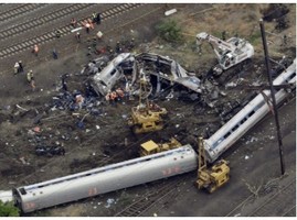 Descarrilamiento de Tren en Filadelfia