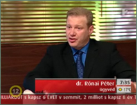 Peter Ronai Appears on Hungarian Morning Show Mokka